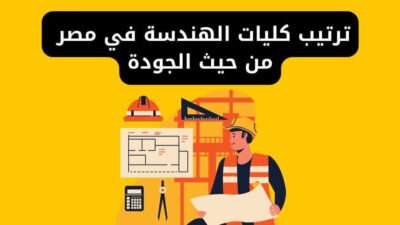 ترتيب كليات الهندسة في مصر من حيث الجودة