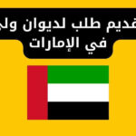 نموذج تقديم طلب لديوان ولي العهد في الإمارات