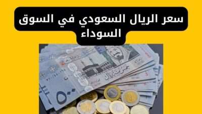 سعر الريال السعودي في السوق السوداء مصر اليوم لحظة بلحظة